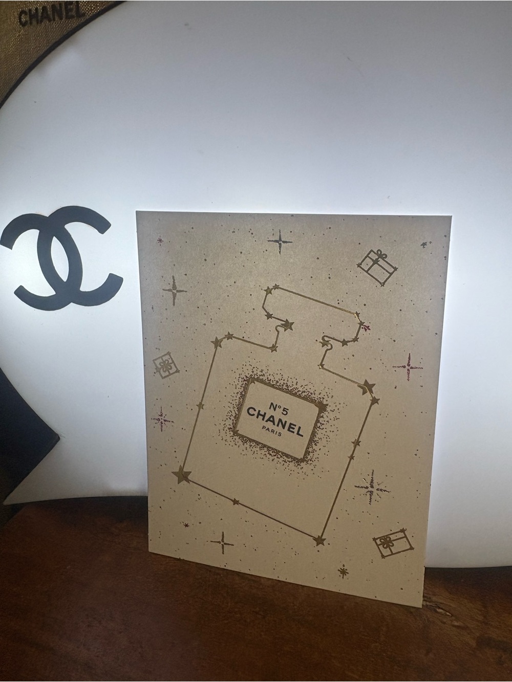 CHANEL N°5 Decorative Art Print Card NWOT